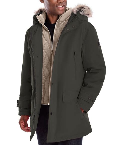 michael kors men's hooded bib snorkel|Michael Kors Men's Hooded Bib Snorkel Parka, Created for .